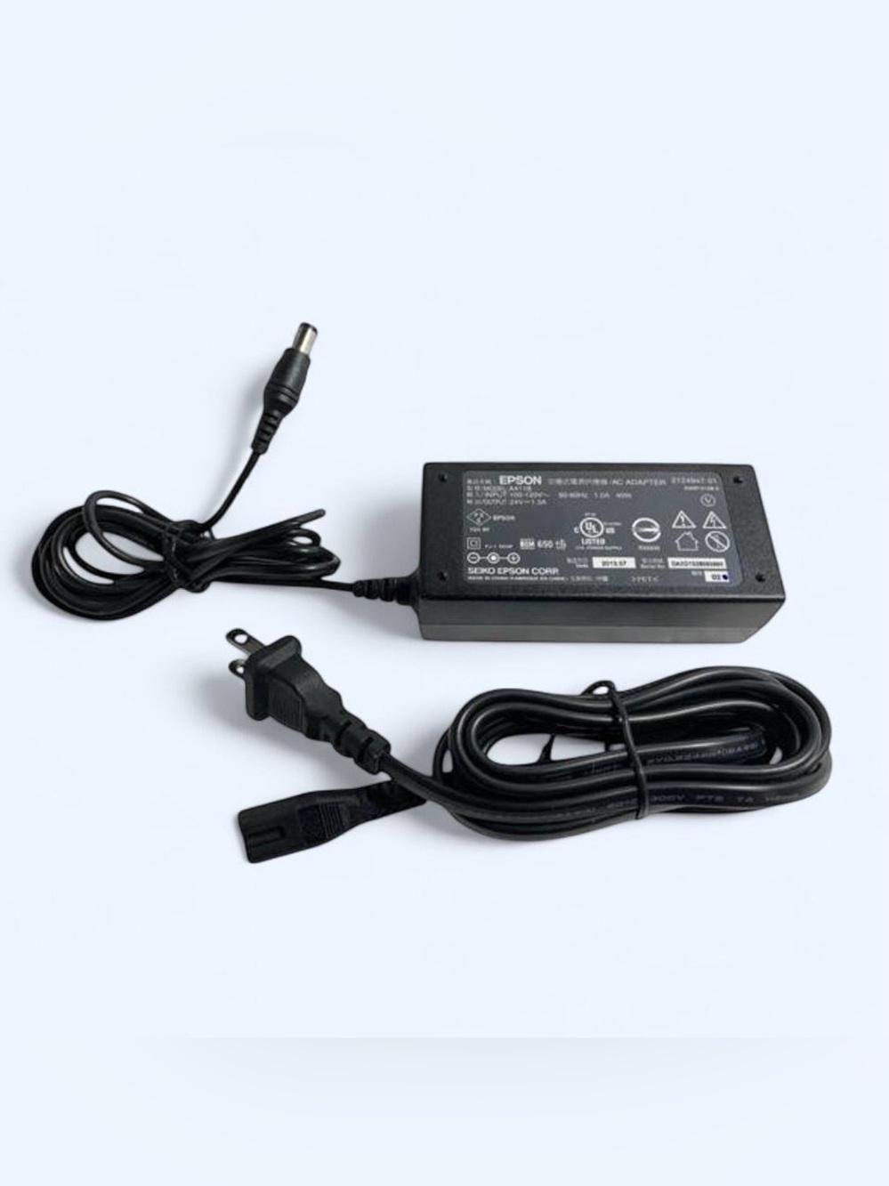 Genuine Epson A411B AC Adapter Power Supply 24V 1.3A 40W 2124947-01 OEM
